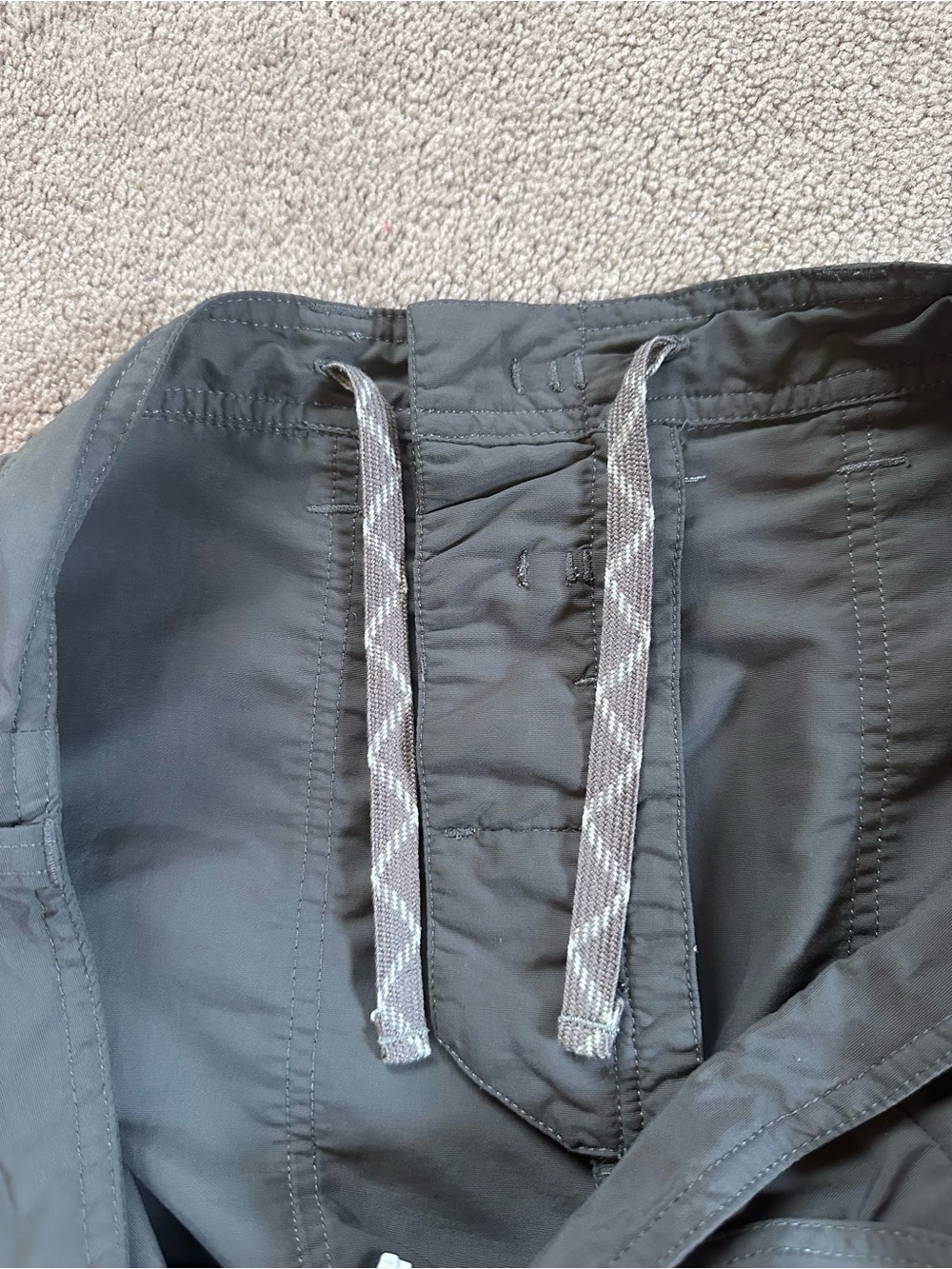 Patagonia Wavefarer Stand Up Hiking Outdoor Shorts Gray Size 34 - Picture 8 of 12